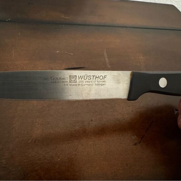 Wusthof Gourmet Utility Knife 4060/10cm Solingen Germany 4" Blade - Picture 7 of 7